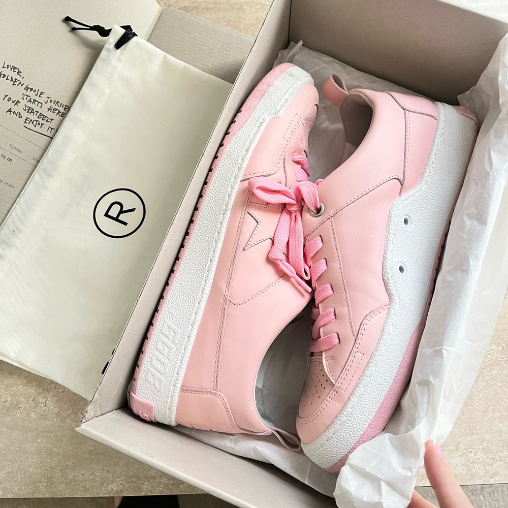 Golden Goose Rose Quartz Pink Yeahs size 42